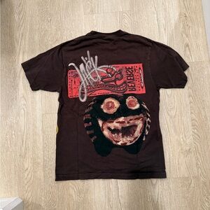 Cactus Jack by Travis Scott Brown Never Backwards Tee